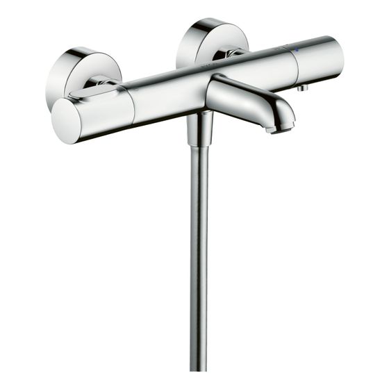 Hansgrohe AXOR Citterio M Wannenthermostat Aufputz, 21l/min, 2 Verbraucher, für Wanne, Chrom