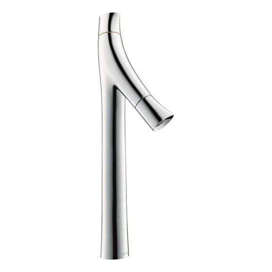 Hansgrohe AXOR Starck Organic 2-Griff Waschtischmischer 240mm, 3,5l/min, für Aufsatzwaschtische, Ablaufgarnitur, Chrom