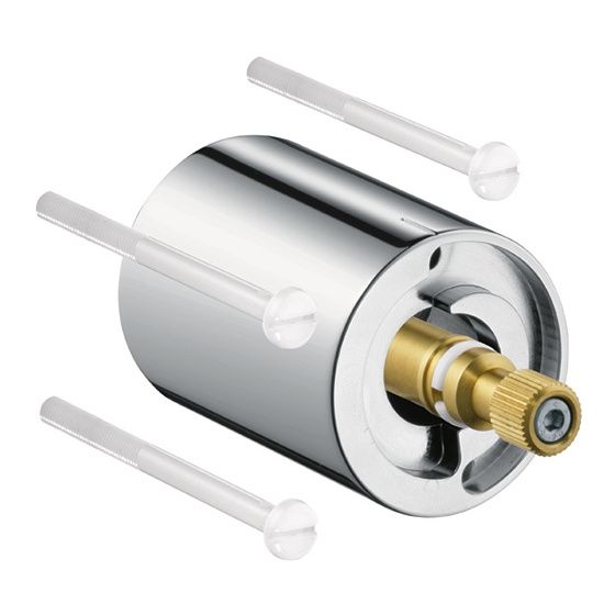Hansgrohe AXOR Starck Organic Verlängerung Set 25mm, 48x48mm, Chrom