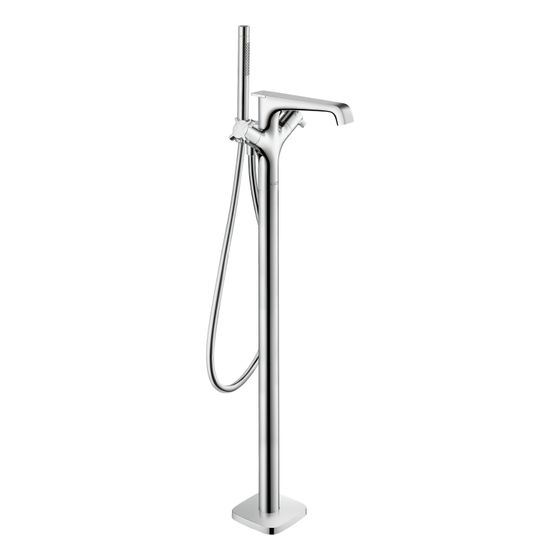 Hansgrohe AXOR Citterio E Wannenthermostat bodenstehend, 2 Verbraucher, Edelstahl Optic