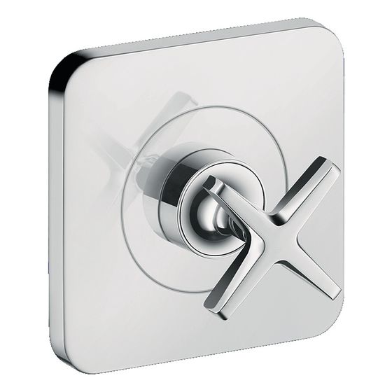 Hansgrohe AXOR Absperrventil Citterio E UP, 120x120mm, gerade, Chrom