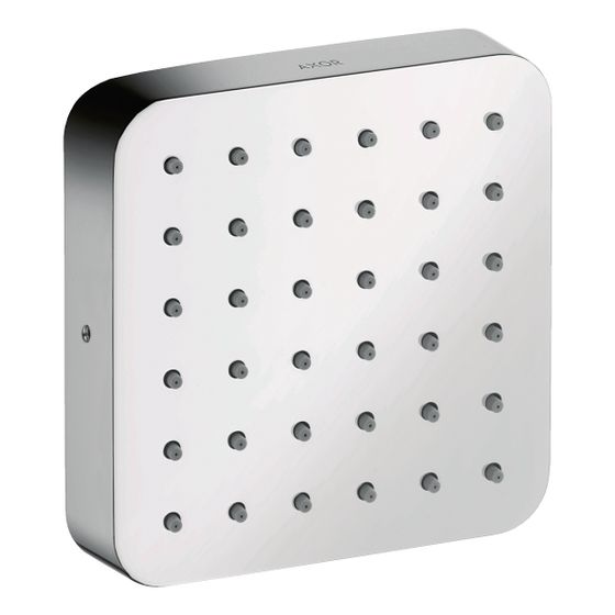 Hansgrohe AXOR Absperrventil Citterio E UP, 120x120mm, softsquare, Chrom