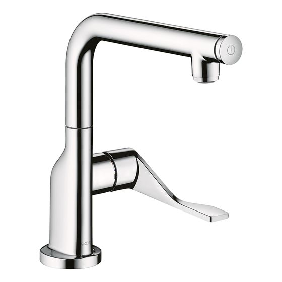 Hansgrohe AXOR Citterio Einhebel-Küchenmischer Select 230mm, 9l/min, Schwenkauslauf, Polished Red Gold