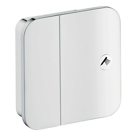 Hansgrohe AXOR One Absperrventil Unterputz, DN 15, Edelstahl Optic