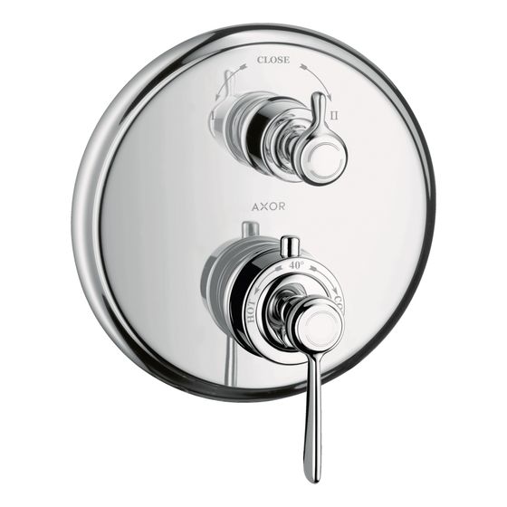 Hansgrohe AXOR Montreux Thermostat Unterputz, 29l/min, Hebelgriff, Ab- und Umstellventil, Chrom
