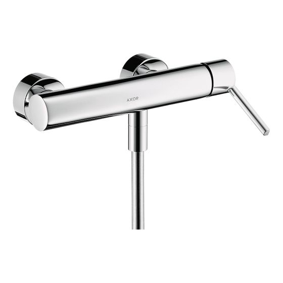 Hansgrohe AXOR Starck Einhebel-Brausemischer Aufputz, 28l/min, Hebelgriff, Chrom