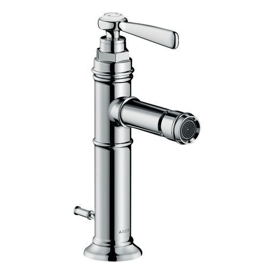 Hansgrohe AXOR Montreux Einhebel-Bidetmischer, 5l/min, Hebelgriff, Zugstangen-Ablaufgarnitur, Chrom