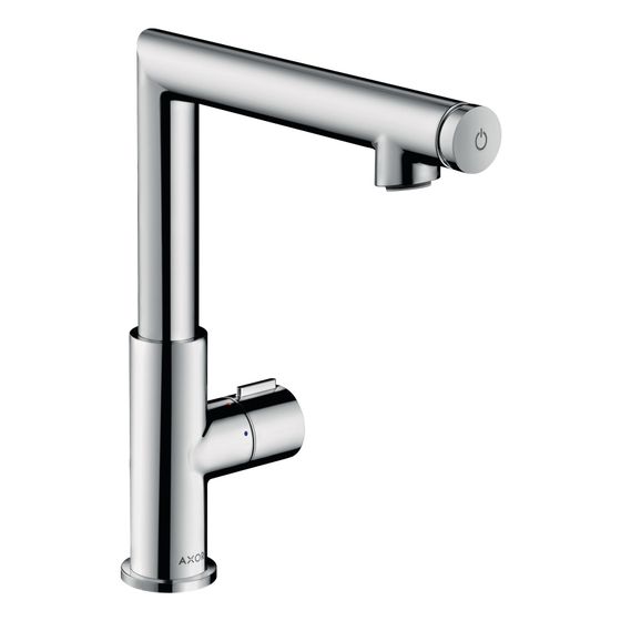 Hansgrohe AXOR Uno Waschtischmischer Select 220mm, 5l/min, Zugstangen-Ablaufgarnitur, Chrom