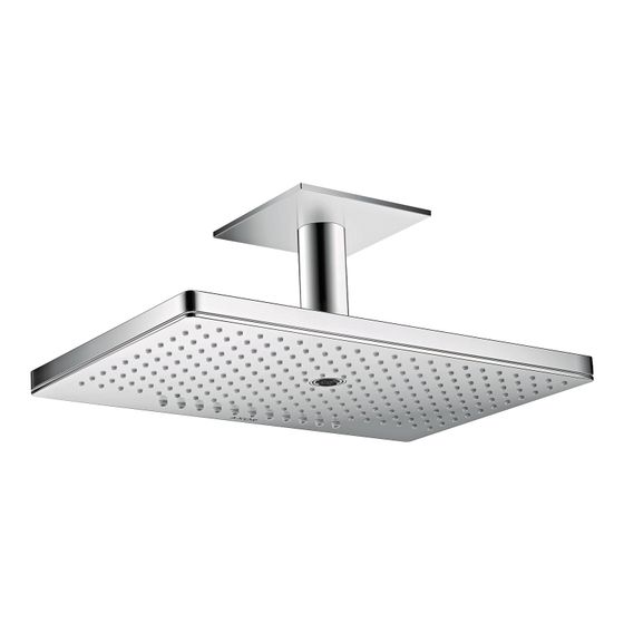 Hansgrohe AXOR ShowerSolutions Kopfbrause, 23l/min, 460x300mm, 3jet, Deckenanschluss, Chrom