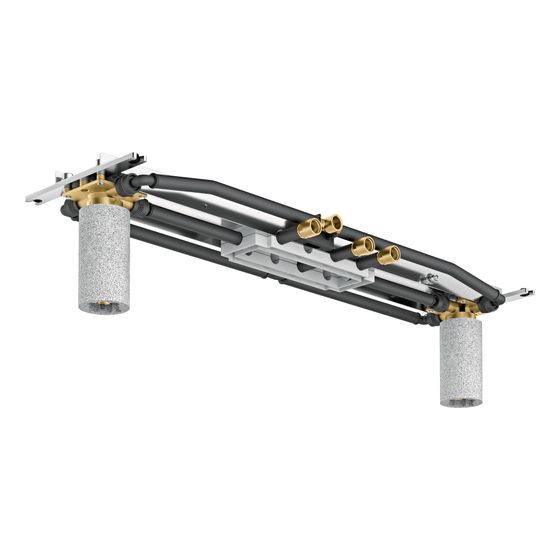 Hansgrohe AXOR ShowerSolutions Grundkörper für ShowerHeaven 1200x300mm 4jet, 75-155mm, Rp 1/2