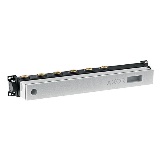 Hansgrohe AXOR Grundkörper für Thermostatmodul Select für 4 Verbraucher, Rp 3/4