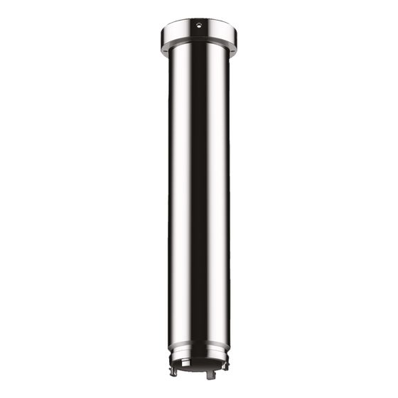 Hansgrohe AXOR ShowerSolutions Verlängerung 230mm quadratisch für Deckenbefestigung Kopfbrause, Polished Gold Optic
