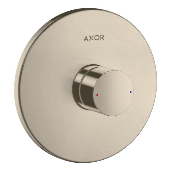 Hansgrohe AXOR Uno Einhebel-Brausemischer Unterputz, 29l/min, Zerogriff, Brushed Nickel