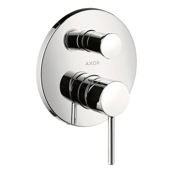 Hansgrohe AXOR Starck Einhebel-Wannenmischer Unterputz, 29l/min, Pin-Griff, Polished Gold Optic