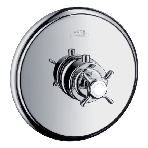 Hansgrohe AXOR Montreux Thermostat HighFlow Unterputz, 59l/min, Kreuzgriff, Chrom