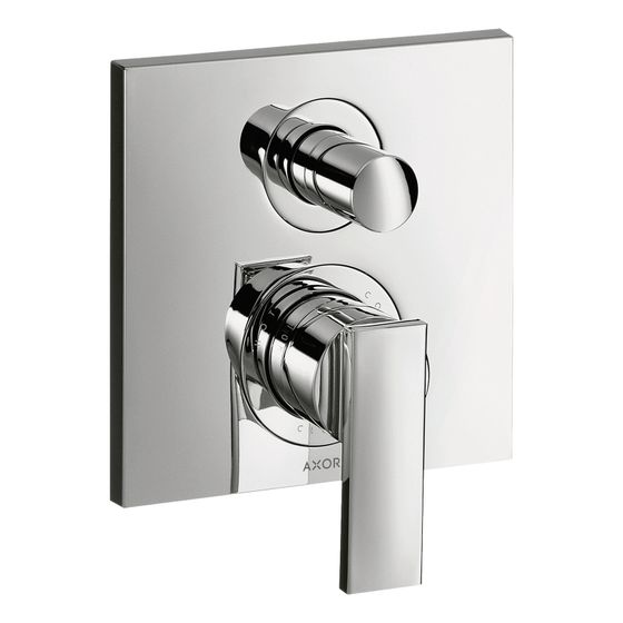 Hansgrohe AXOR Citterio Einhebel-Wannenmischer, 25l/min, UP, Hebelgriff, integrierter Sicherungskombination, Chrom