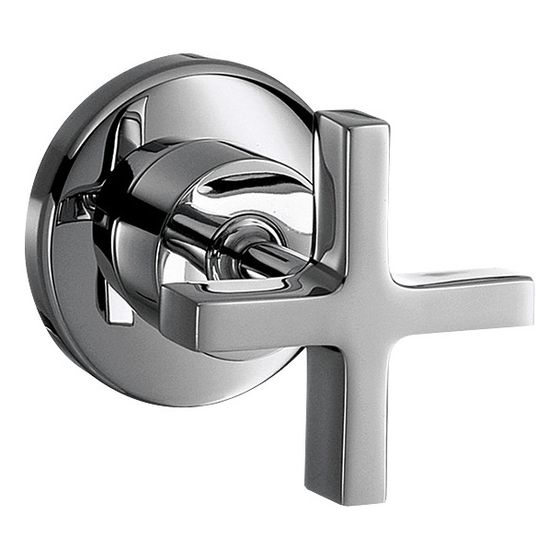 Hansgrohe AXOR Citterio Absperrventil Unterputz DN 15/DN 20, Kreuzgriff, Chrom