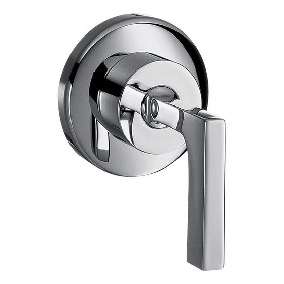 Hansgrohe AXOR Citterio Absperrventil Unterputz DN 15/DN 20, Hebelgriff, Chrom