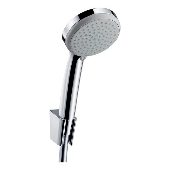 hansgrohe Croma 100 Brausehalterset Vario mit Brauseschlauch 1,25m, Chrom