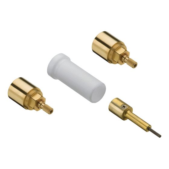 Hansgrohe AXOR Starck/Terrano Verlängerung Set 25mm für 3-Loch Wannenarmatur Unterputz, Chrom