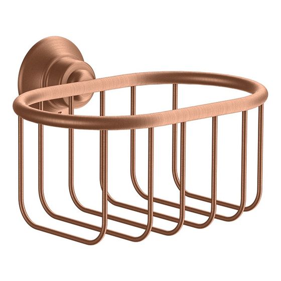 Hansgrohe AXOR Montreux Seifenkorb, 160x101x138mm, Brushed Red Gold