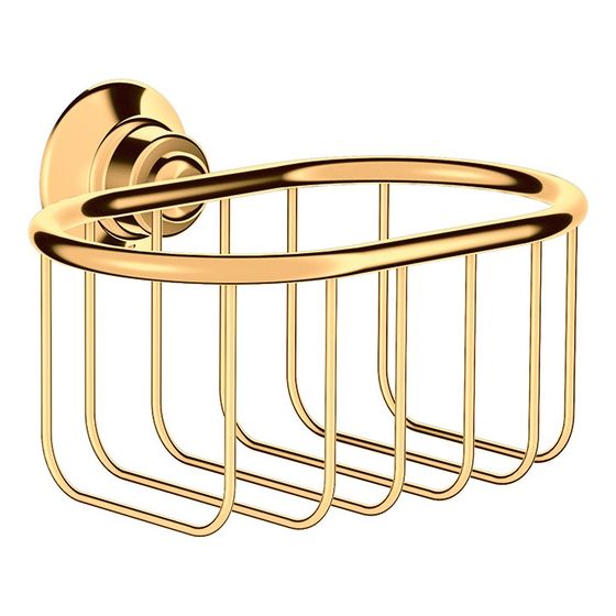 Hansgrohe AXOR Montreux Seifenkorb, 160x101x138mm, Polished Gold Optic