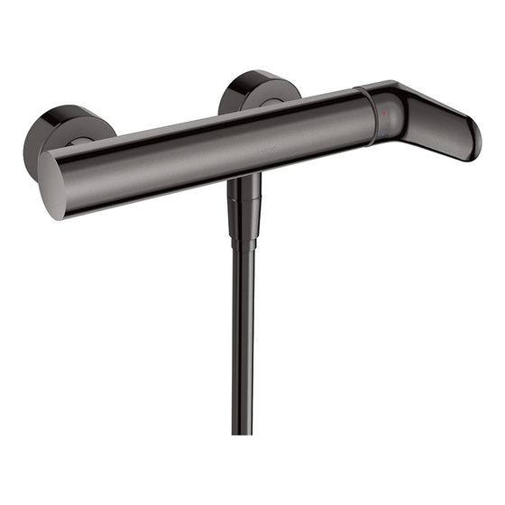 Hansgrohe AXOR Citterio M Einhebel-Brausemischer Aufputz, Keramikmischsystem, 1 Verbraucher, Polished Black Chrome