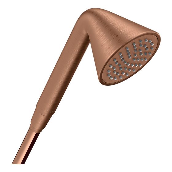 Hansgrohe AXOR Showers/Front Handbrause 85mm, 8,2l/min, 1jet EcoSmart, Brushed Red Gold