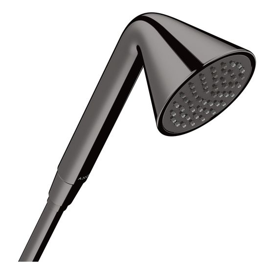 Hansgrohe AXOR Showers/Front Handbrause 85mm, 8,2l/min, 1jet EcoSmart, Polished Black Chrome