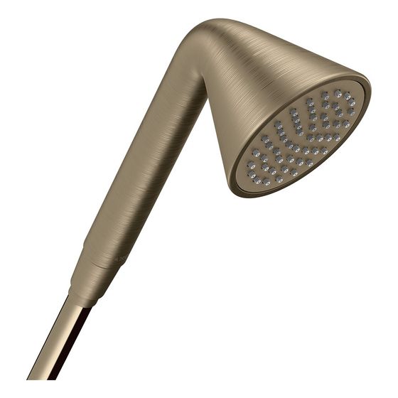 Hansgrohe AXOR Showers/Front Handbrause 85mm, 8,2l/min, 1jet EcoSmart, Brushed Nickel