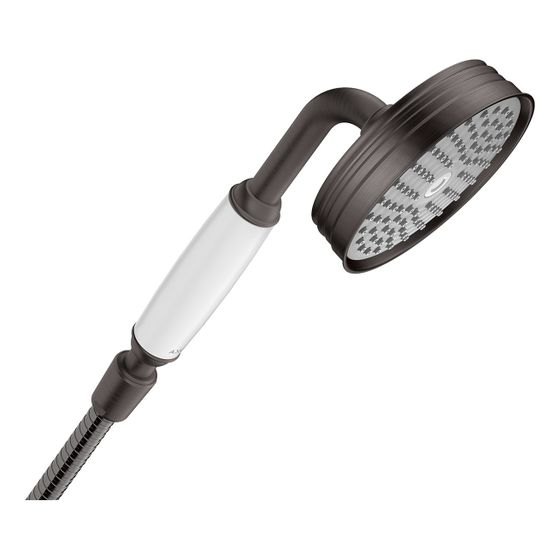 Hansgrohe AXOR Montreux Handbrause 100mm, 16l/min, 1jet, Brushed Black Chrome