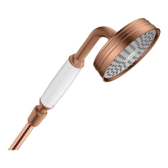 Hansgrohe AXOR Montreux Handbrause 100mm, 16l/min, 1jet, Brushed Red Gold