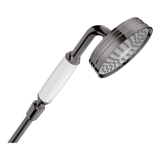 Hansgrohe AXOR Montreux Handbrause 100mm, 16l/min, 1jet, Polished Black Chrome