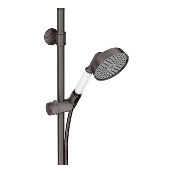 Hansgrohe AXOR Montreux Brauseset 90cm, Handbrause, 16l/min, 100 1jet, Brushed Black Chrome