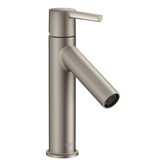Hansgrohe AXOR Starck Einhebel-Waschtischmischer 100mm, 5l/min, Hebelgriff, Ablaufgarnitur, Edelstahl Optic