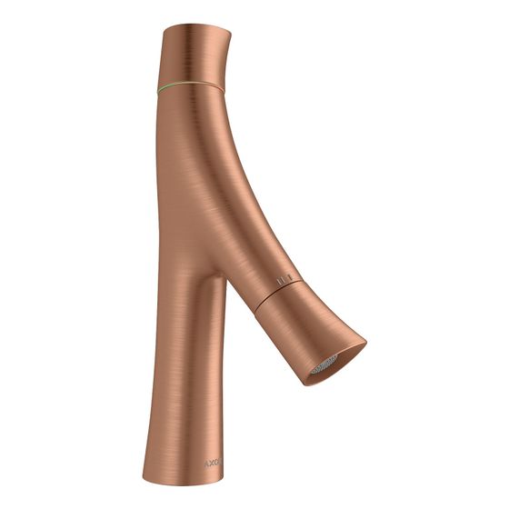 Hansgrohe AXOR Starck Organic 2-Griff Waschtischmischer 80mm, 3,5l/min, Ablaufgarnitur, Brushed Red Gold