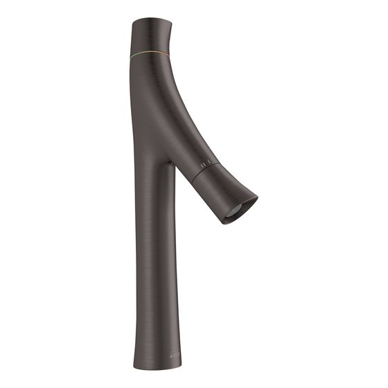 Hansgrohe AXOR Starck Organic 2-Griff Waschtischmischer 170mm, 3,5l/min, für AWT, Ablaufgarnitur, Brushed Black Chrome