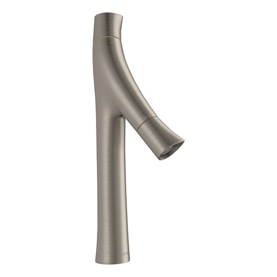 Hansgrohe AXOR Starck Organic 2-Griff Waschtischmischer 170mm, 3,5l/min, für AWT, Ablaufgarnitur, Edelstahl Optic