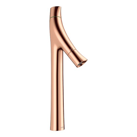 Hansgrohe AXOR Starck Organic 2-Griff Waschtischmischer 240mm, 3,5l/min, für AWT, Ablaufgarnitur, Polished Red Gold