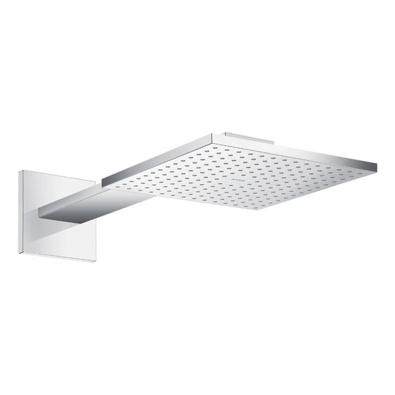 Hansgrohe AXOR ShowerSolutions Kopfbrause, 17l/min, 250x250mm, 1jet, Brausearm, Chrom