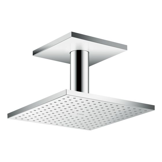 Hansgrohe AXOR ShowerSolutions Kopfbrause, 19l/min, 250x250mm, 1jet, Deckenanschluss, Chrom