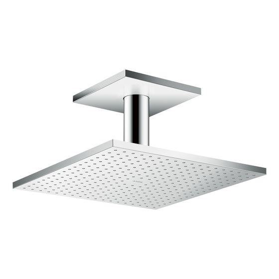 Hansgrohe AXOR ShowerSolutions Kopfbrause, 27l/min, 300x300mm, 2jet, Deckenanschluss, Chrom