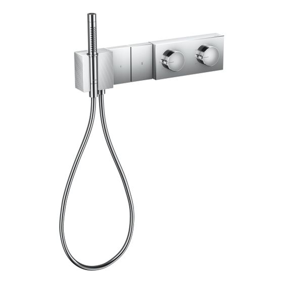 Hansgrohe AXOR Edge Thermostatmodul Select 470x100mm, Unterputz, 35l/min, für 2 Verbraucher, Diamantschliff, Chrom