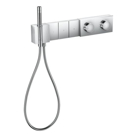 Hansgrohe AXOR Edge Thermostatmodul Select 540x100mm, Unterputz, 38l/min, für 3 Verbraucher, Diamantschliff, Chrom
