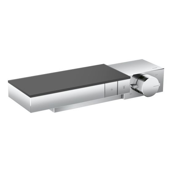 Hansgrohe AXOR Edge Thermostat Auf-/ Unterputzmontage für 2 Verbraucher, DN 15, Chrom, 46240000