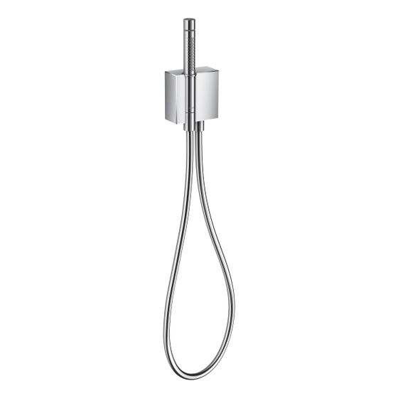 Hansgrohe AXOR Edge Portereinheit, 16,2l/min, Stabhandbrause 2jet, Brauseschlauch, Diamantschliff, Chrom