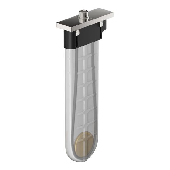 Hansgrohe AXOR sBox Fertigset eckig, 9,5l/min, DN 15, Brushed Gold Optic