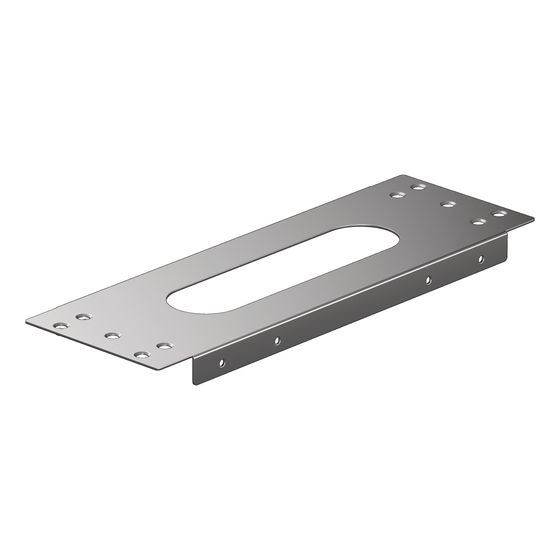 Hansgrohe AXOR sBox Montageplatte für Fliesenrandmontage, 350x120mm