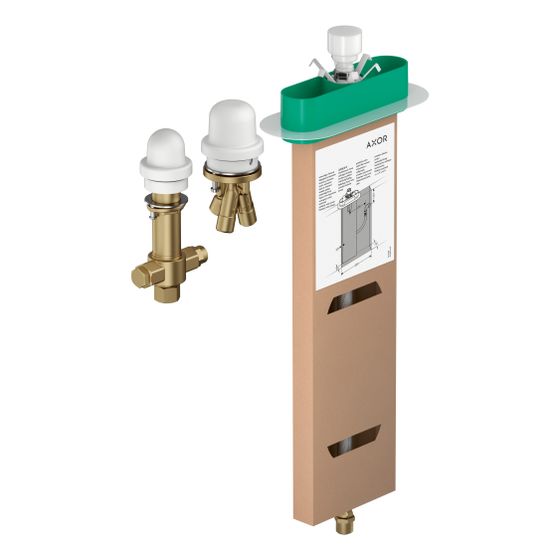 Hansgrohe AXOR Grundkörper für 3-Loch Einhebel-Wannenrandmischer, sBox, 15487180
