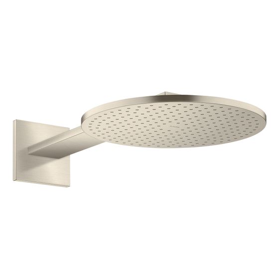 Hansgrohe AXOR ShowerSolutions Kopfbrause 300mm, 27,4l/min, 2jet, Brausearm, Brushed Nickel